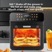 Customized Large Capacity All-in-One Smart Touch Oven Square Air Fryer Microwave Oven New Square All-in-One Electric