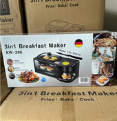 2025 New Hot Sell Digital Control 3 in 1 Breakfast Station Microwave 3 in 1 Breakfast Station Oven Coffee  and Hot