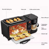 2025 New Hot Sell Digital Control 3 in 1 Breakfast Station Microwave 3 in 1 Breakfast Station Oven Coffee  and Hot