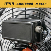 HiCFM 2500 CFM 12 Inch Industrial Wall Mount Fan, 3-Speeds High Velocity Wall fan