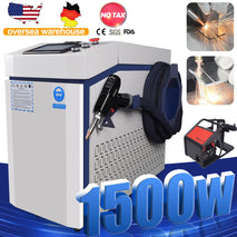 US STOCK Handheld 1500W Laser Welding Machine 4 IN 1 Fiber Laser Welding Machine RECI Laser for Metal Welding Cleaning Cutting