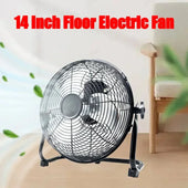 14 Inch Strong Wind Brushless Motor Floor Fan Electric Fan for Bosch for DeWalt for Makita for Milwaukee for Worx for Devon