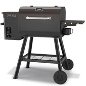 Wood Pellet Grill & Smoker,BBQ Grill with Auto Temperature Control,467 Sq In Cooking Area,for Outdoor Cooking