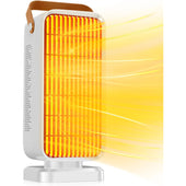 Space Heater,1500W Space Heaters for Indoor Use Large Room, Portable Mini Desk Ceramic Heater,Overheating Protection,Anti tippin