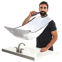 Male Shaving Apron Beard Catcher Cape Care Bib Face Shaved Hair Adult Bibs Shaver Cleaning Hairdresser for Man Clean Apron Gift
