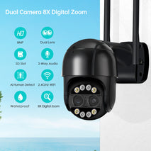 Megapixel Wifi Camera Onvif Outdoor Yuntai Webcam 4K