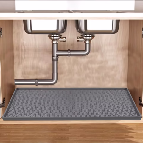 Under-Sink Leak Tray Mat